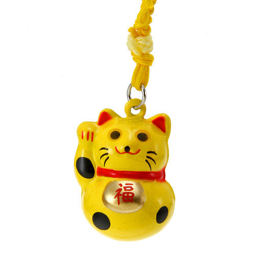 根付 カラー招き猫鈴 - 画像2