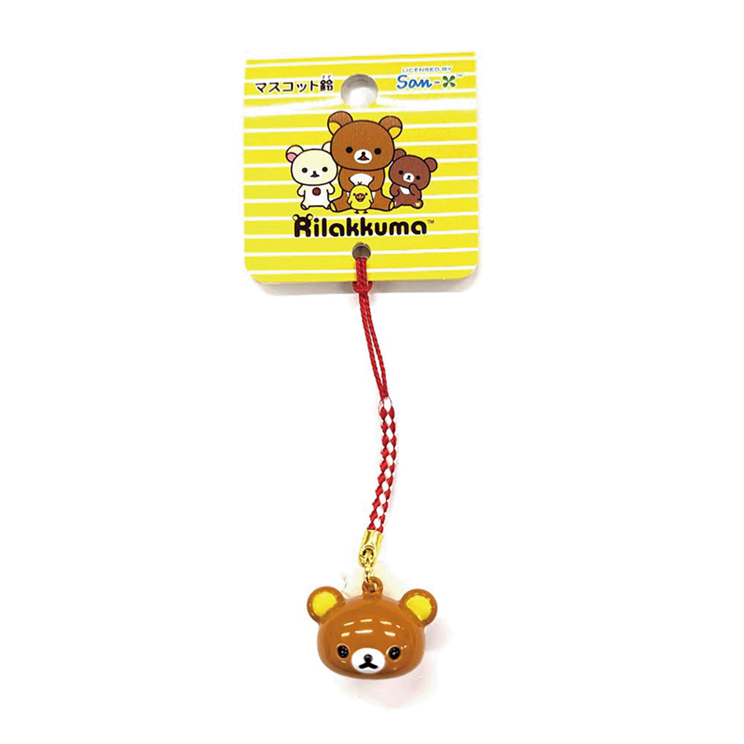 リラックマ 顔鈴根付