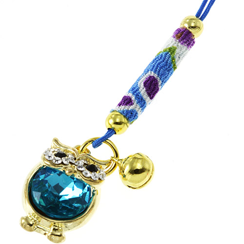 キラキラお腹のふくろう根付 - 画像2