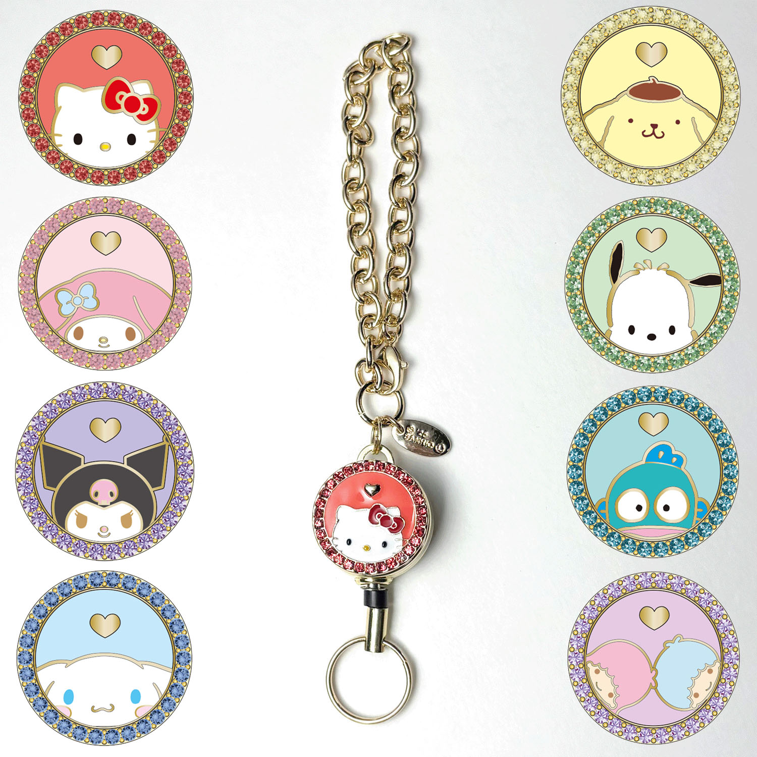 サンリオ リールキーホルダ－