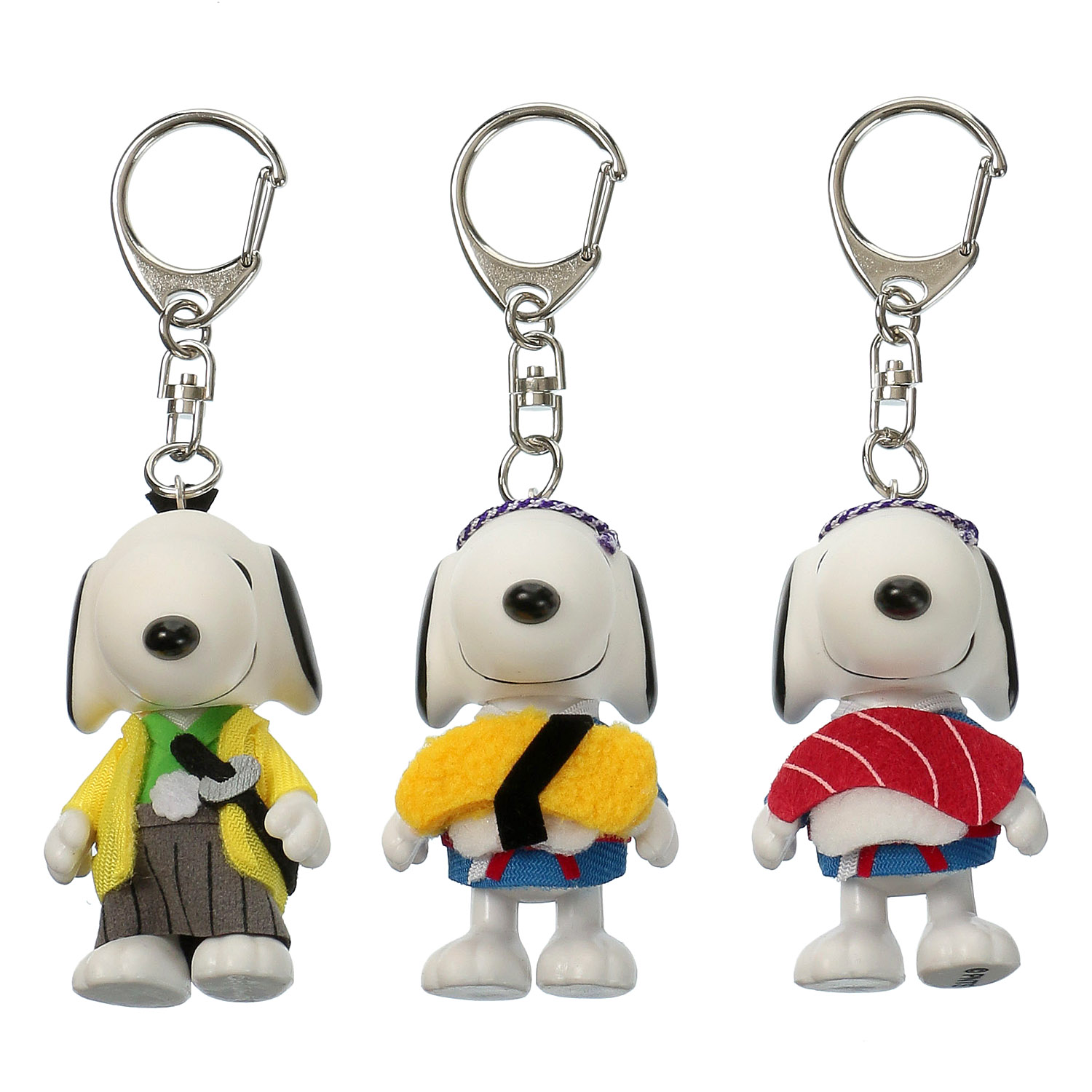 【00－03は次回納期未定】スヌーピーコスチュームキーチェーン日本モチーフシリーズ - 画像2