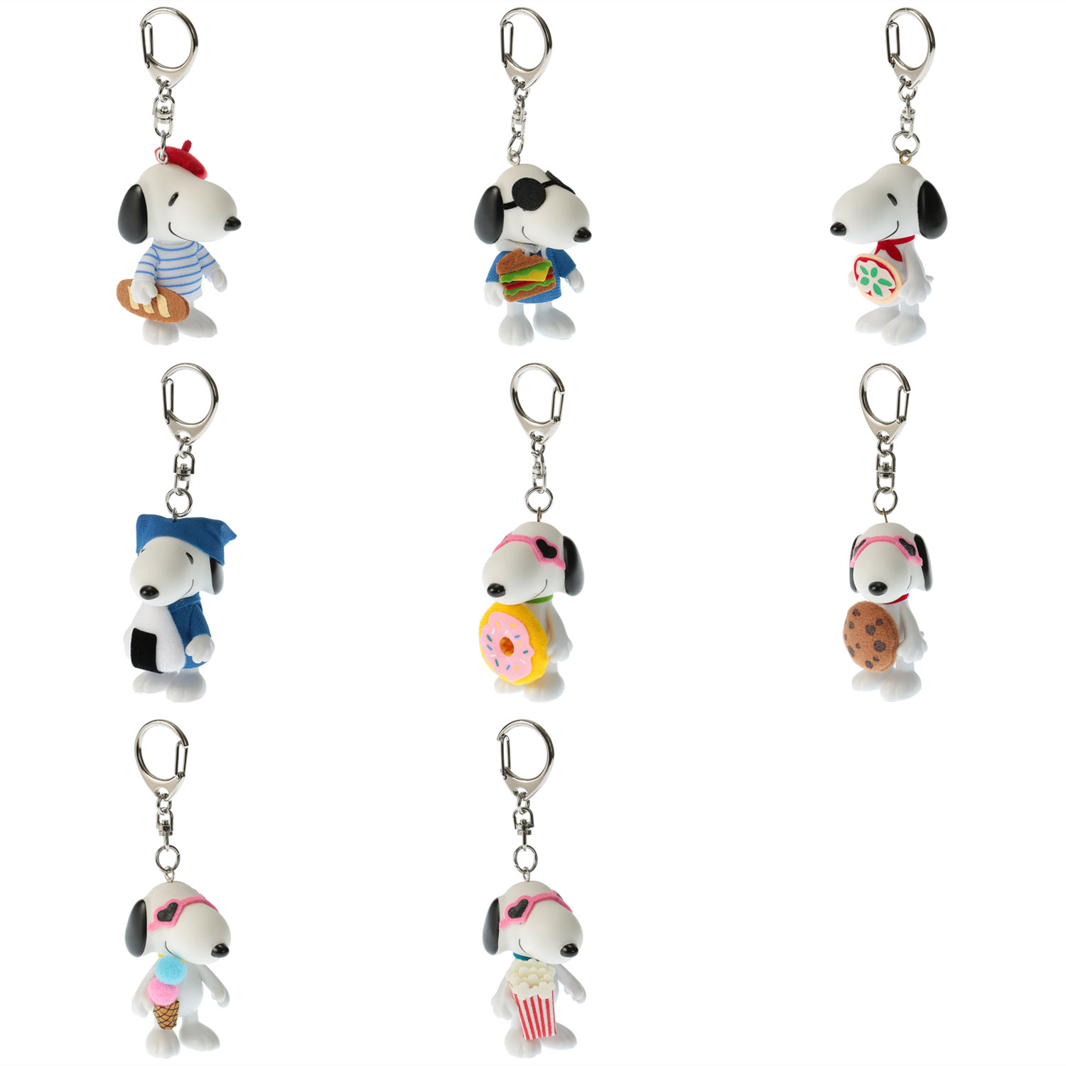 スヌーピーコスチュームキーチェーンフードシリーズ - 画像1