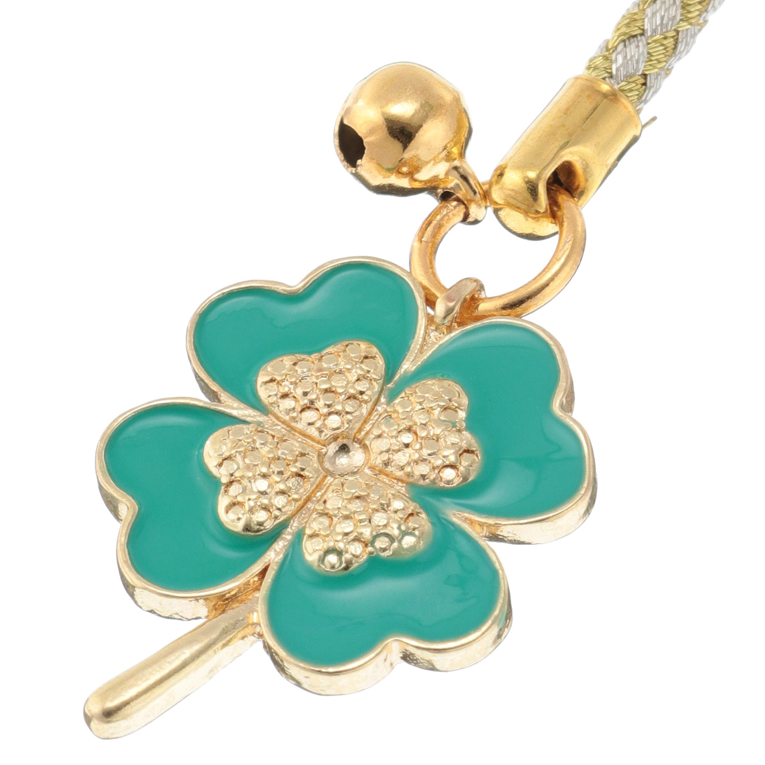 キラメクカラークローバー根付 - 画像2