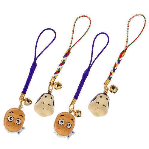 オカメ・ヒョットコ根付 - 画像1