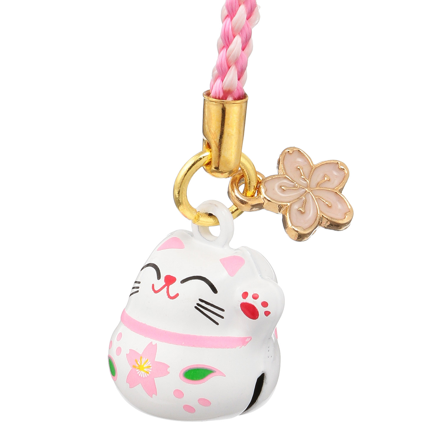 桜ぞえ猫鈴根付