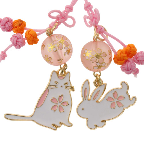 金襴桜玉アニマル根付 - 画像2