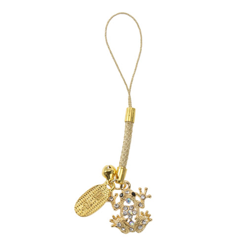 黄金福よせ御守蛙根付 - 画像1