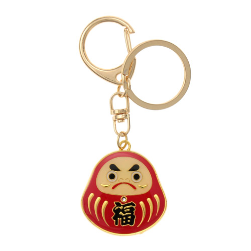 ネオステンドだるまキーホルダー - 画像1