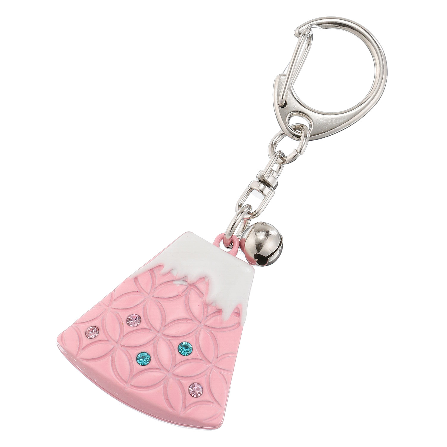 富士山立体鈴キーホルダー - 画像2