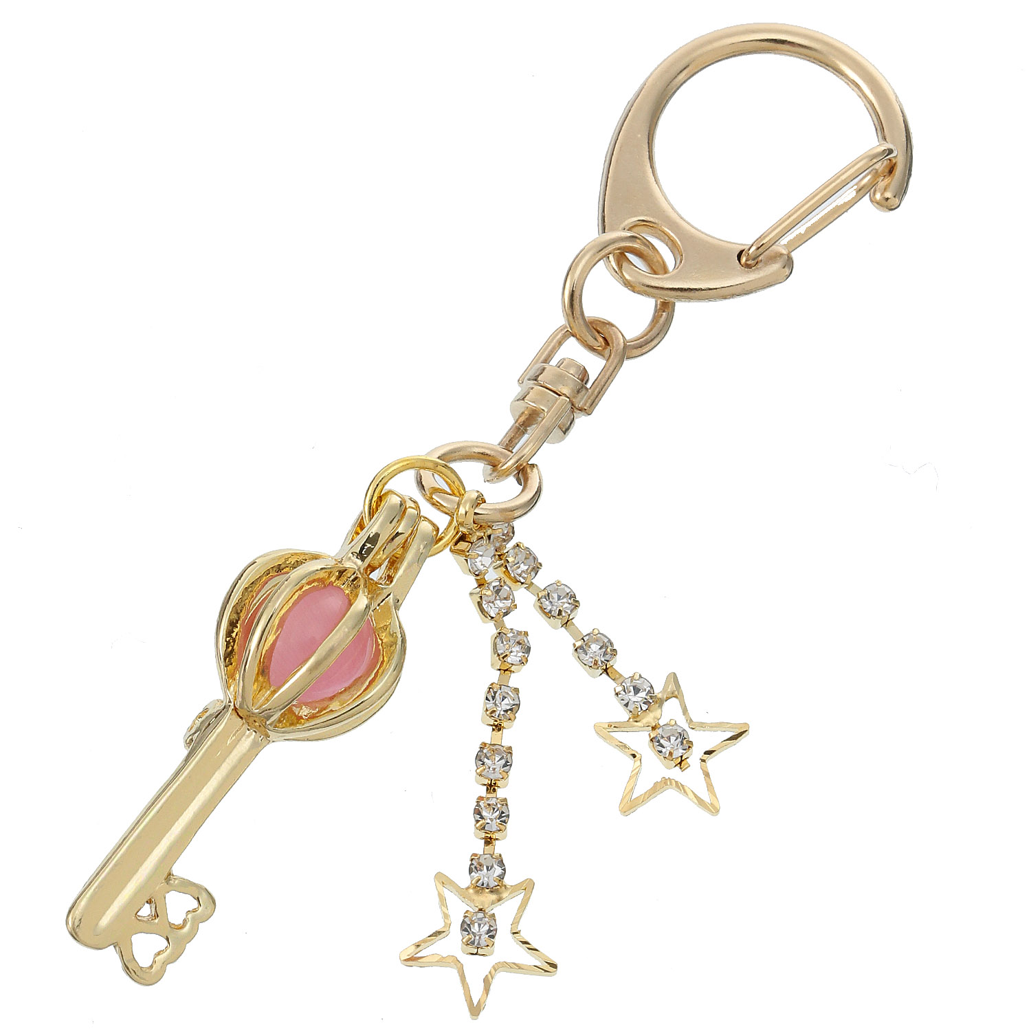 幸運の鍵流れ星キーホルダー - 画像2