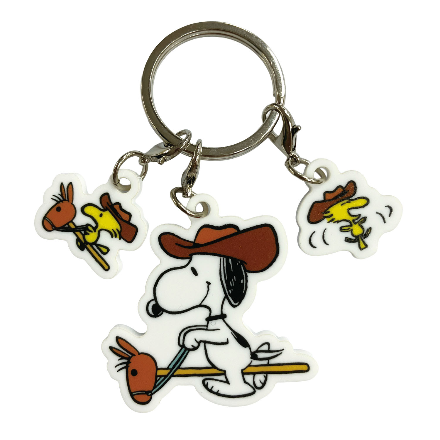 スヌーピー 干支午アクリル3連キーチェーン