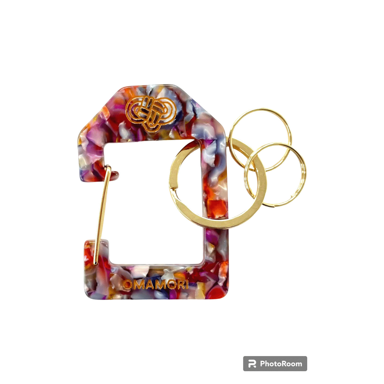 和カラビナ風キーホルダー - 画像2