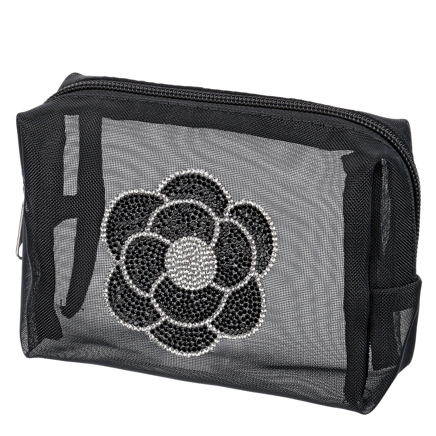 きらきらデコレーションメッシュポーチ - 画像2