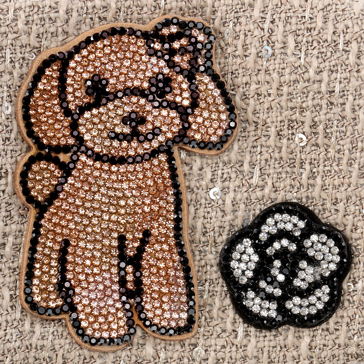 デコレーションツイードポーチM - 画像8