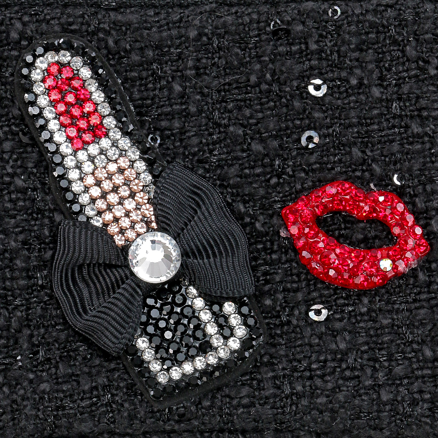 デコレーションツイードミニポーチ - 画像6