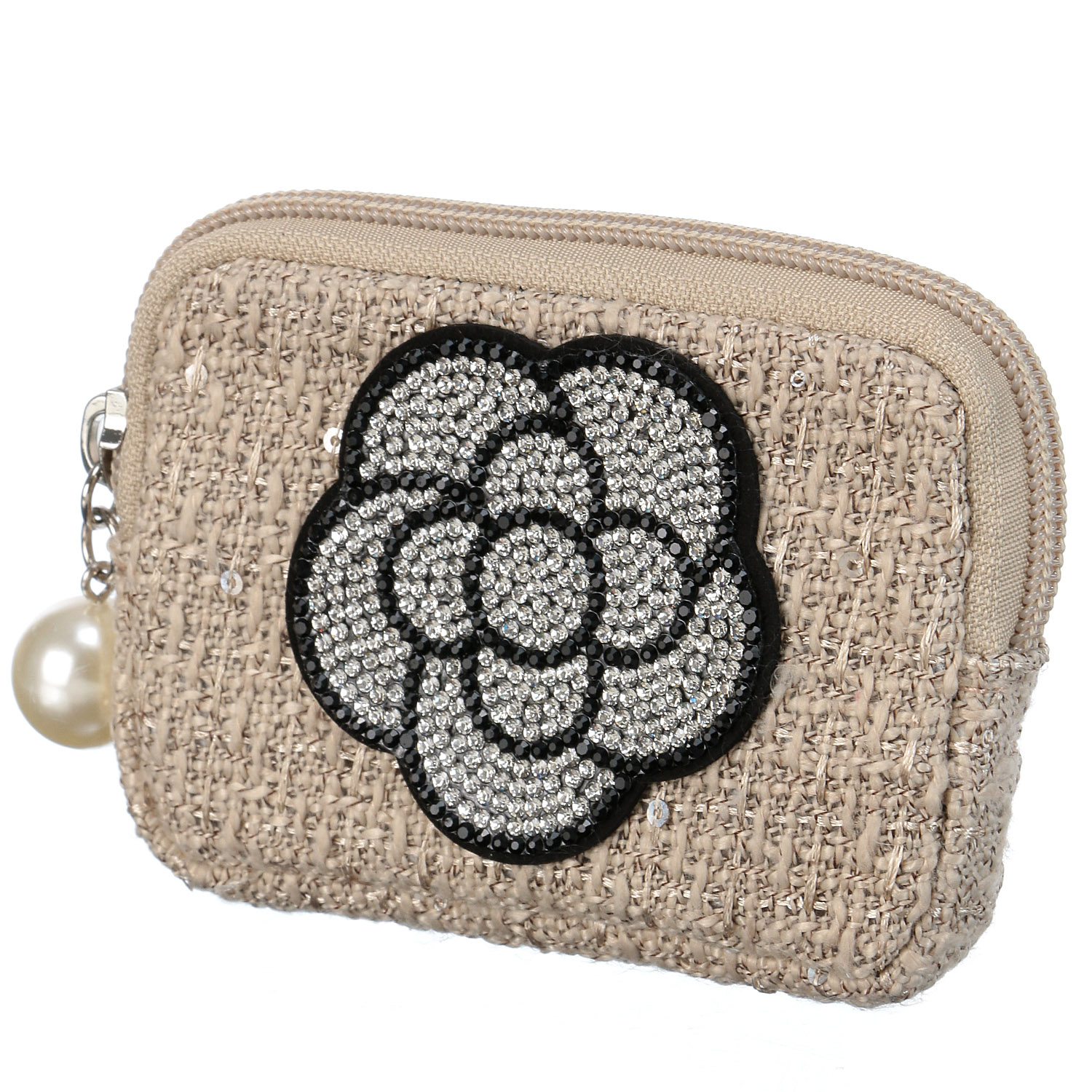 デコレーションツイードミニポーチ - 画像7