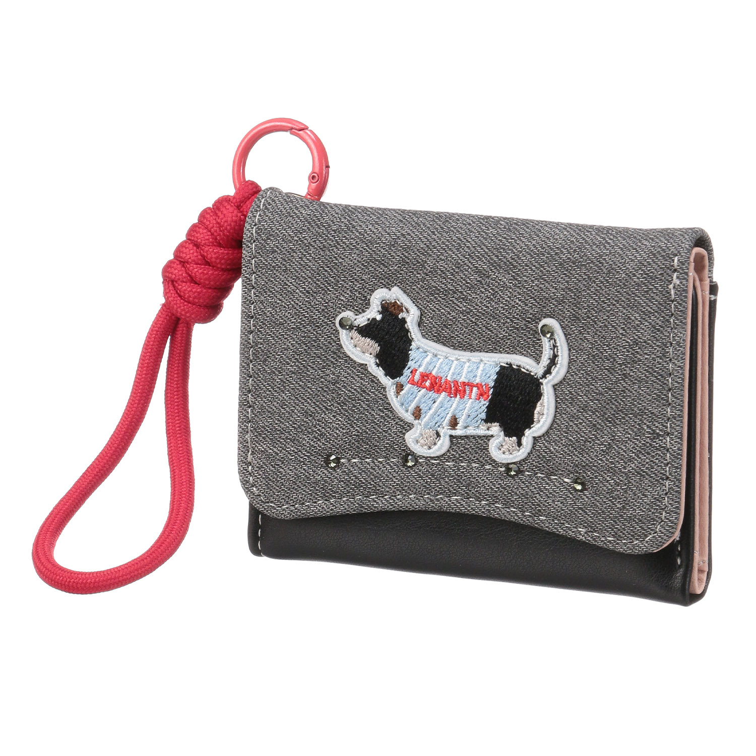 犬モチーフミニ財布 - 画像2