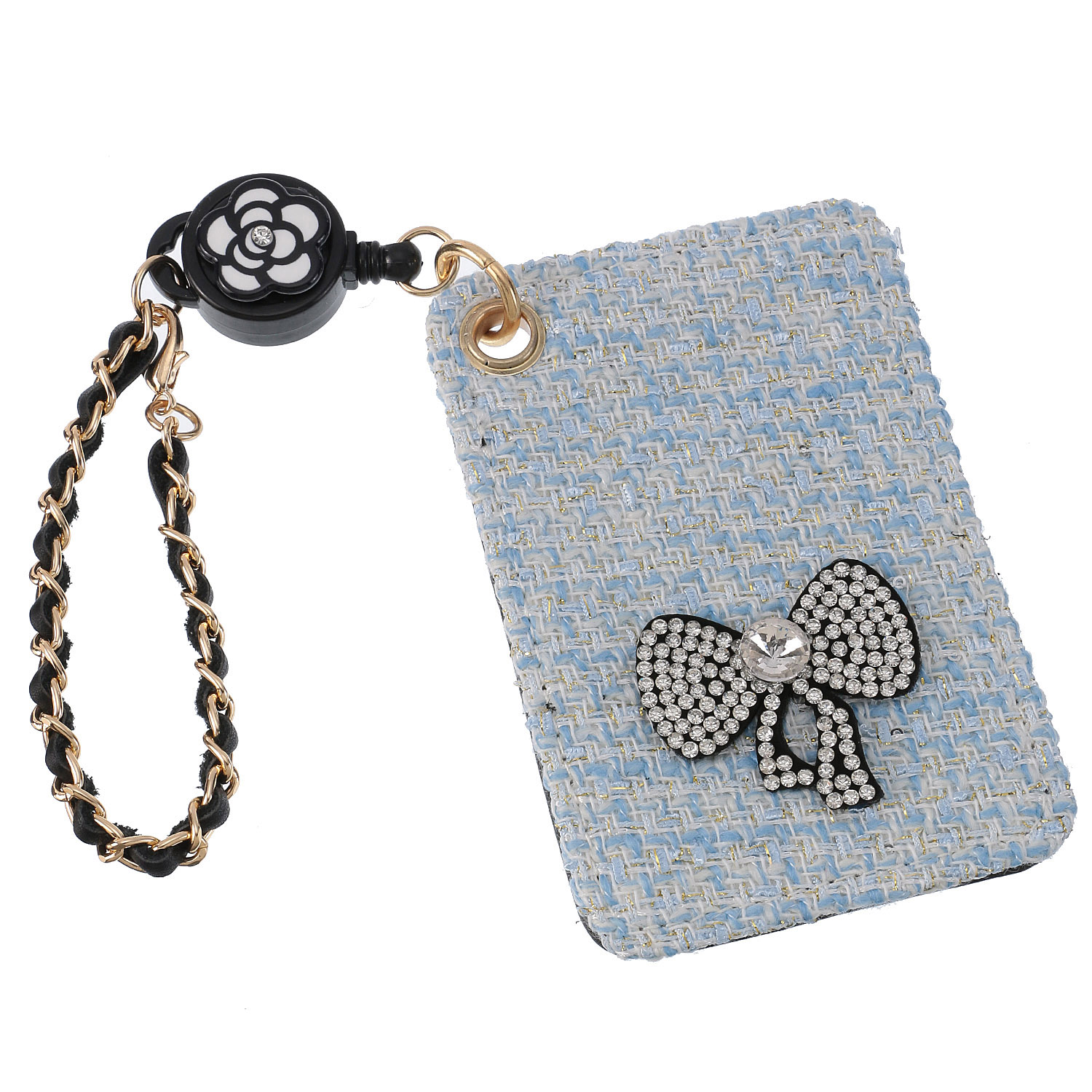 デコレーション カラフルツイードパスケース - 画像6