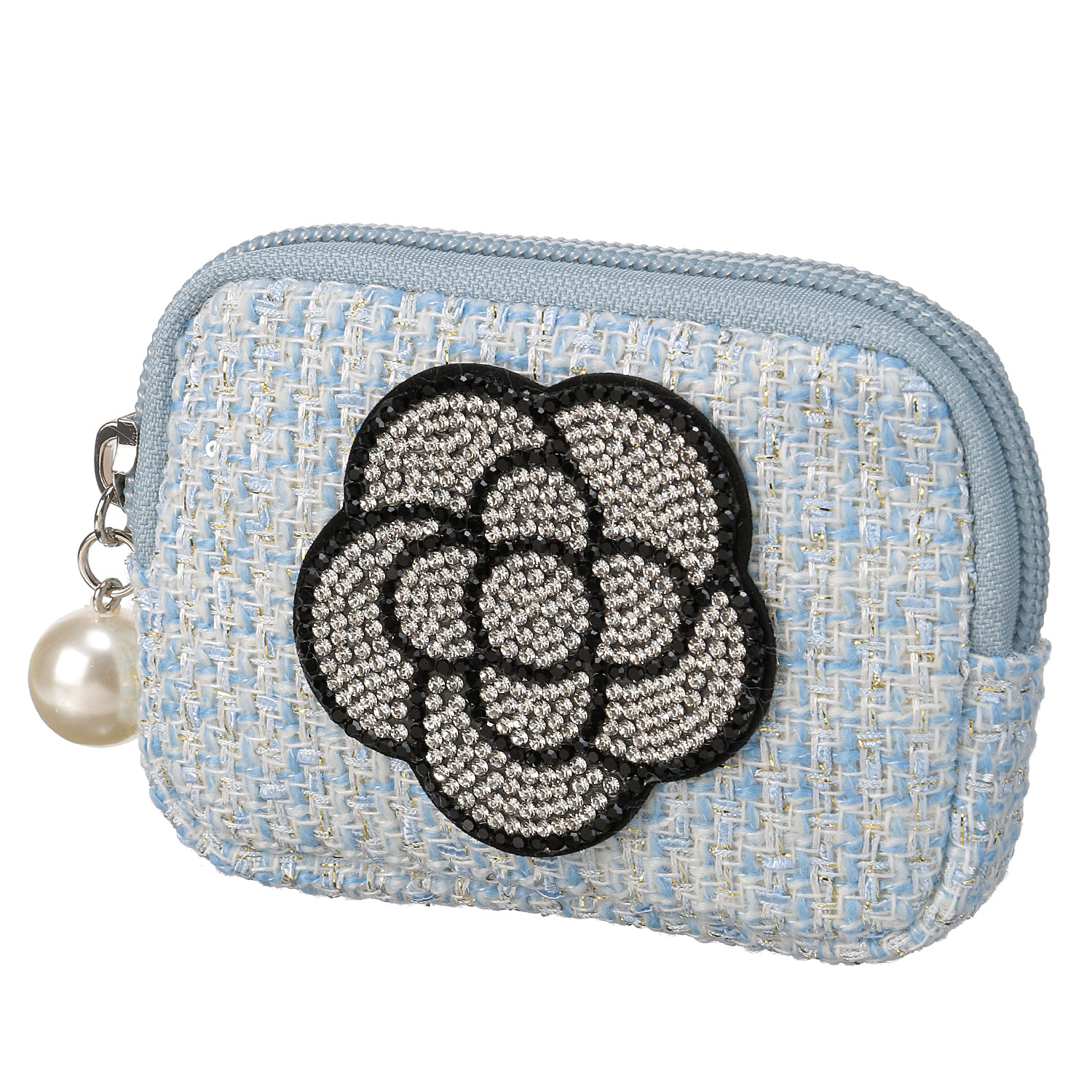 デコレーション カラフルツイードミニポーチ - 画像5