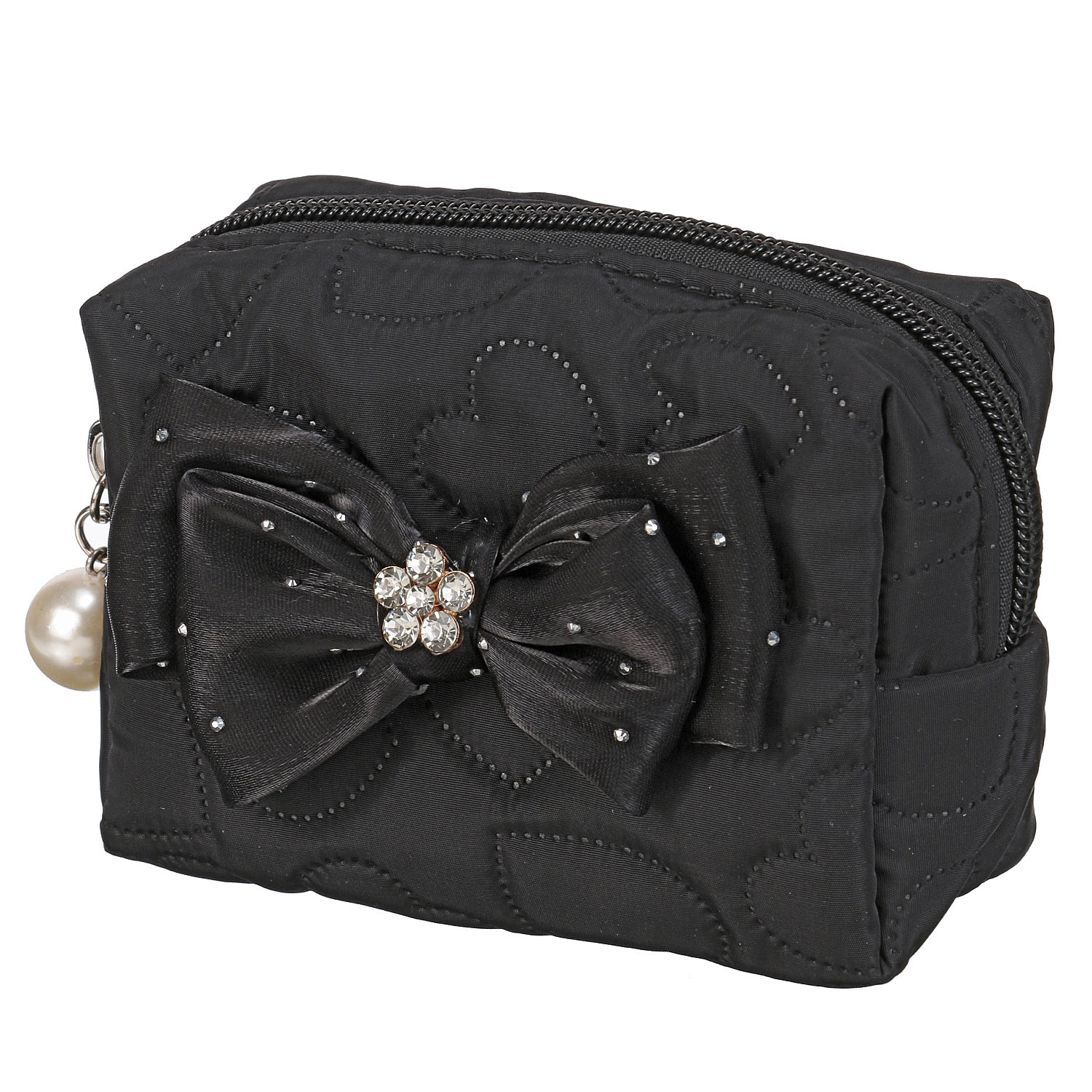 デコレーション ハート柄キルティングポーチ - 画像6