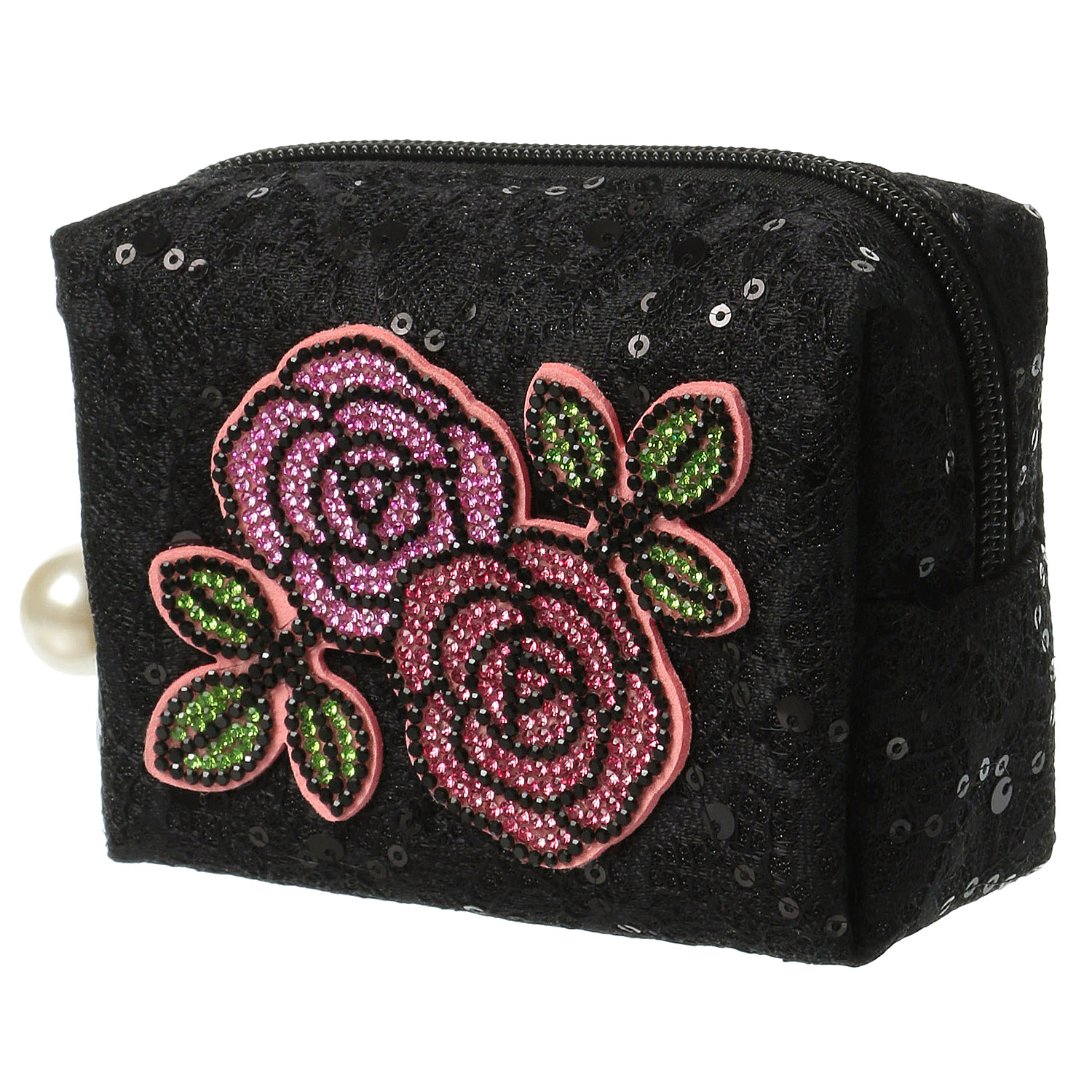 デコレーション レーススパンコールポーチ - 画像6