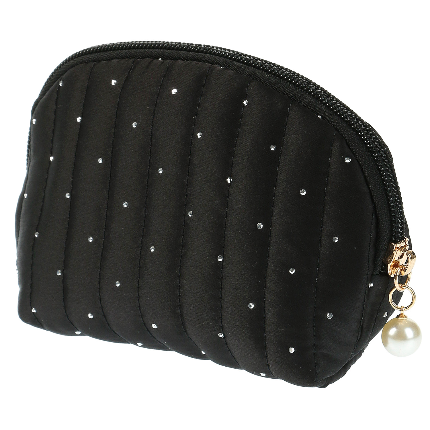 ラインストーン付き シェル型ポーチ - 画像4