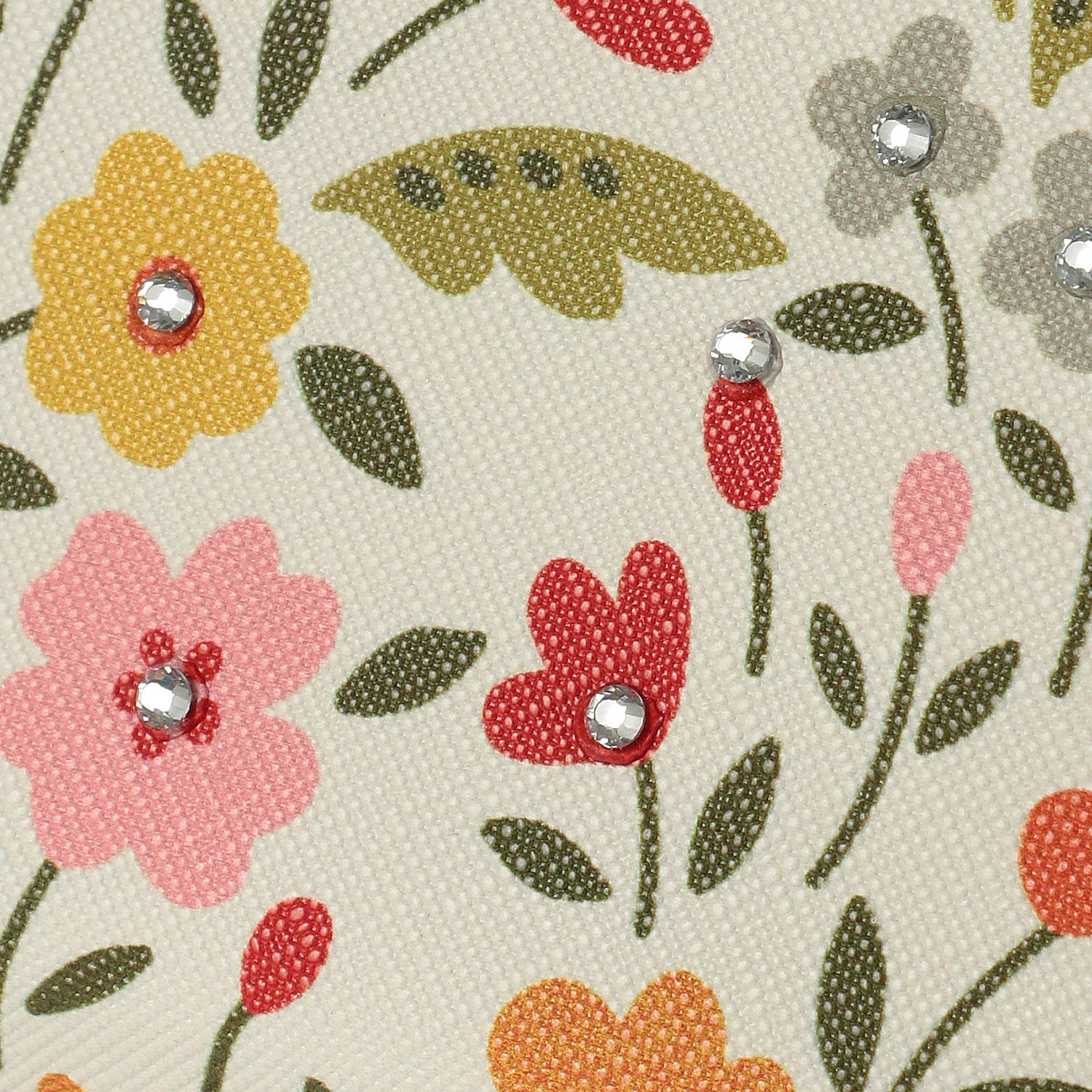 ビジュー付き花柄カードケース - 画像6