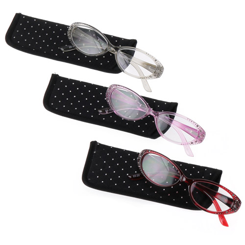 キラキラ リーディンググラス