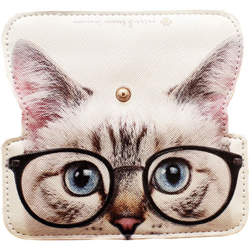 Calmo スリム眼鏡ケース アニマル