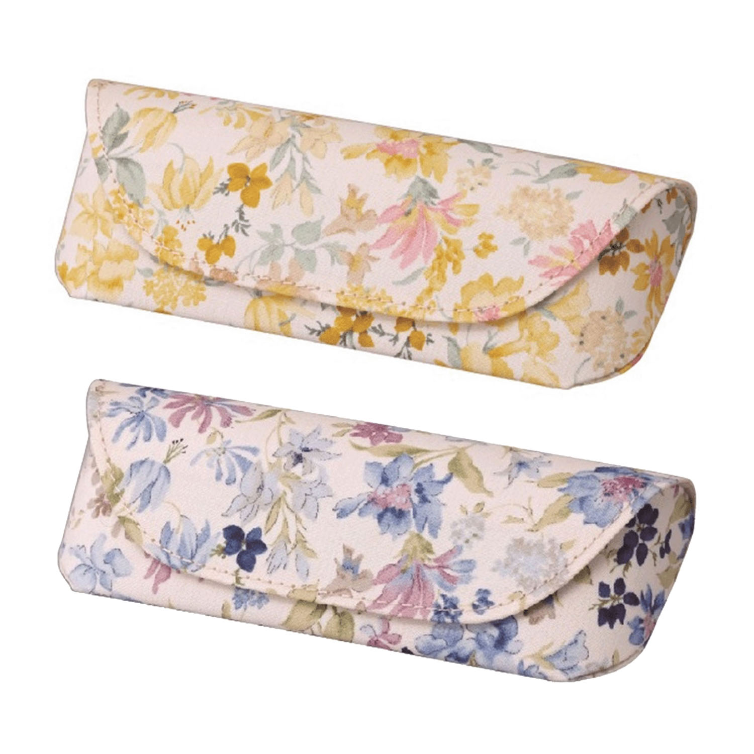 ボタニカルフラワー眼鏡ケース - 画像1