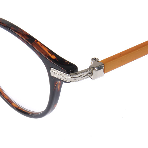 【1．0、1．5、2．0度は次回納期未定】リーディンググラス ブラウン×イエロー - 画像3