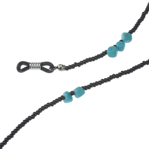 グラスコード 黒・ターコイズ - 画像2