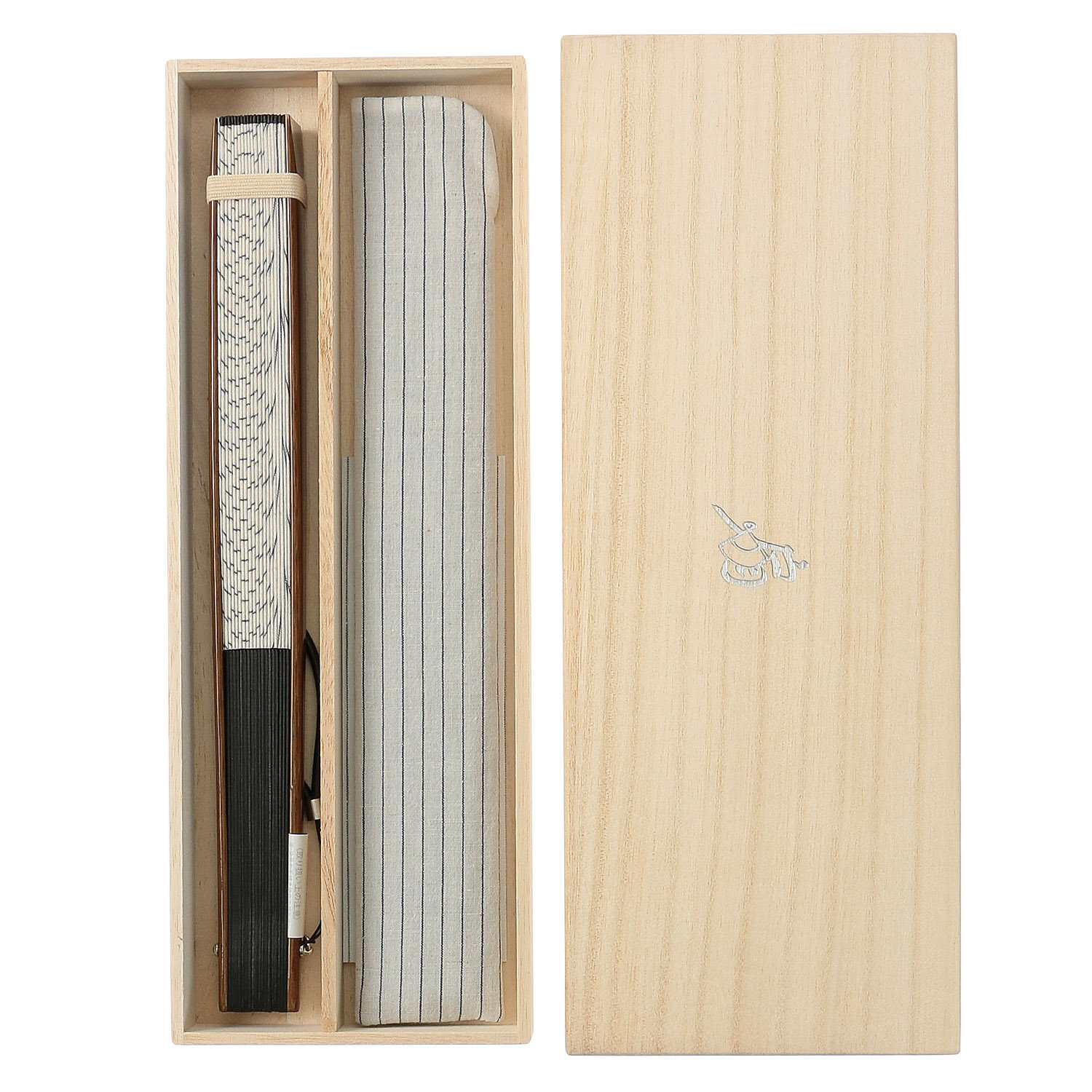 紳士扇子セット 風がよく来る扇子 - 画像3