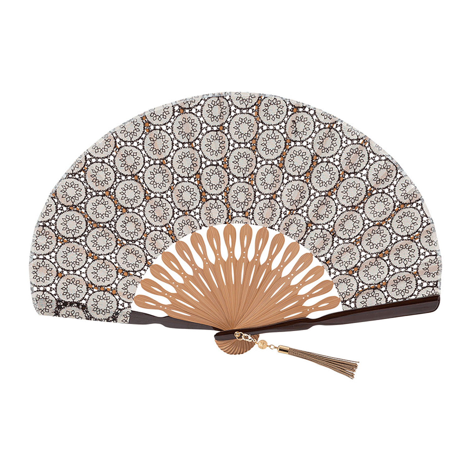 扇子セット リアン 桐箱入 - 画像2