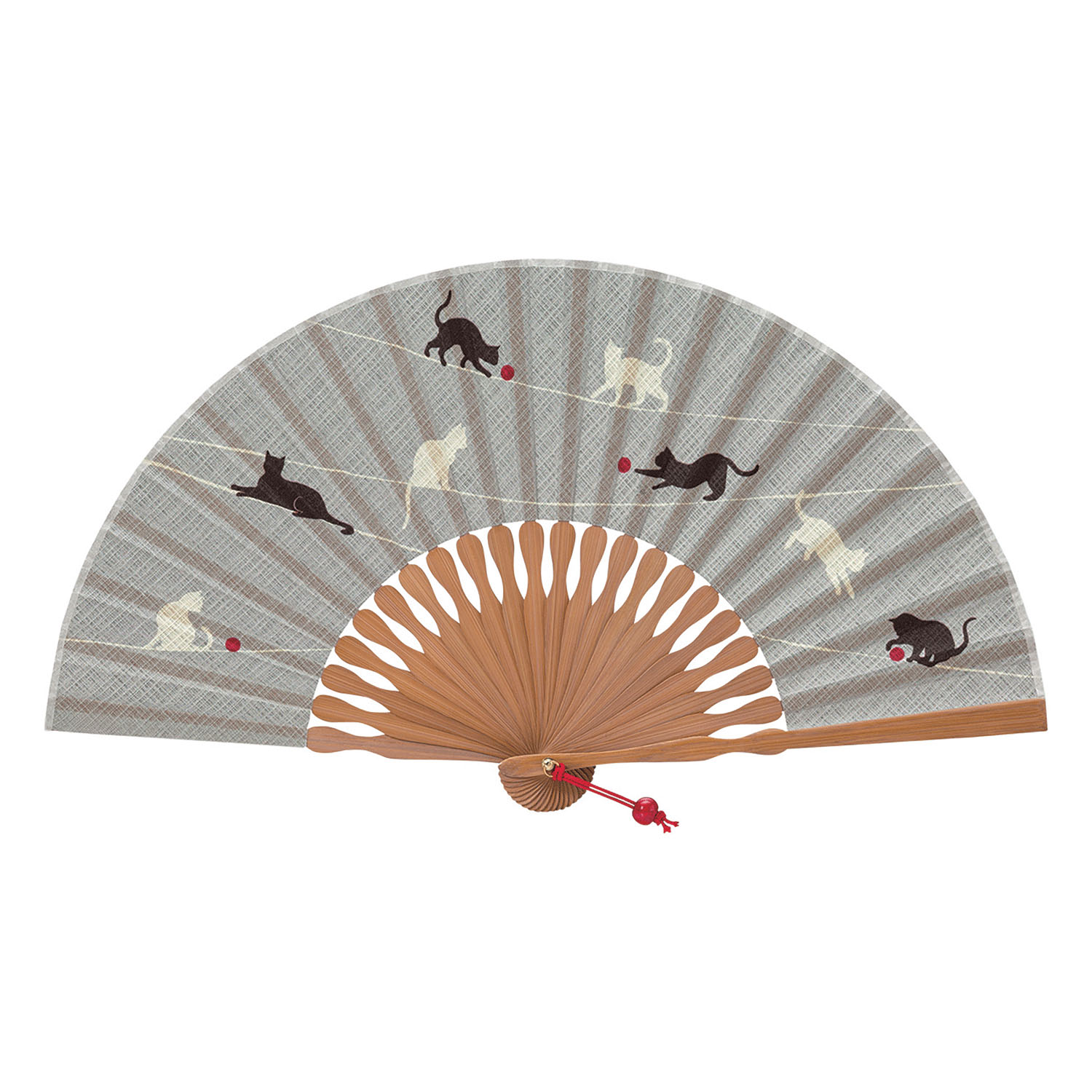扇子セット猫つむぎ - 画像2