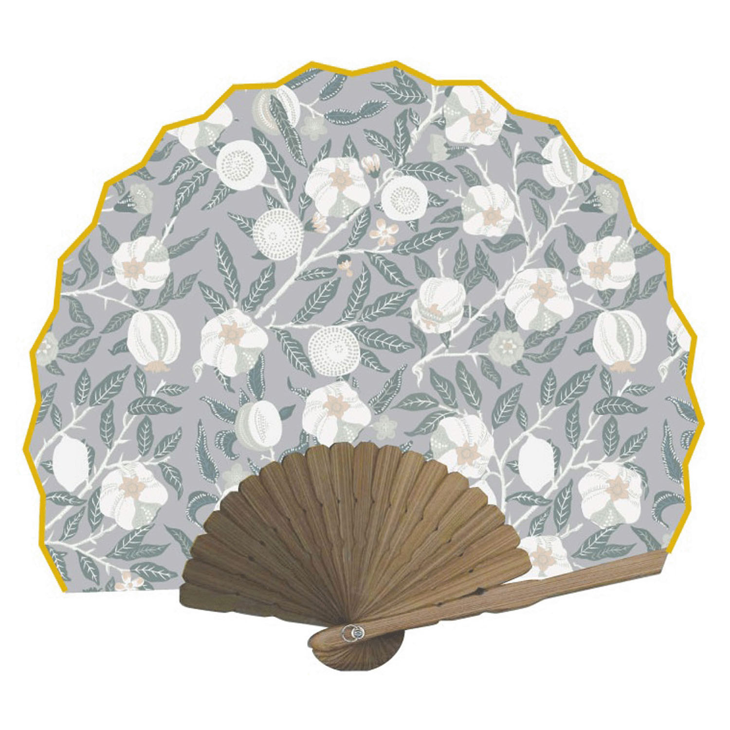 NATTI扇子HAKU - 画像1