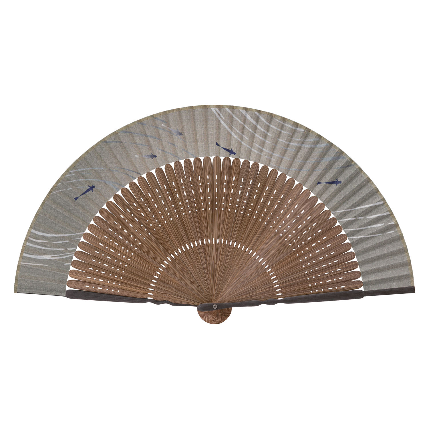 紳士扇子 涼遊ベージュ