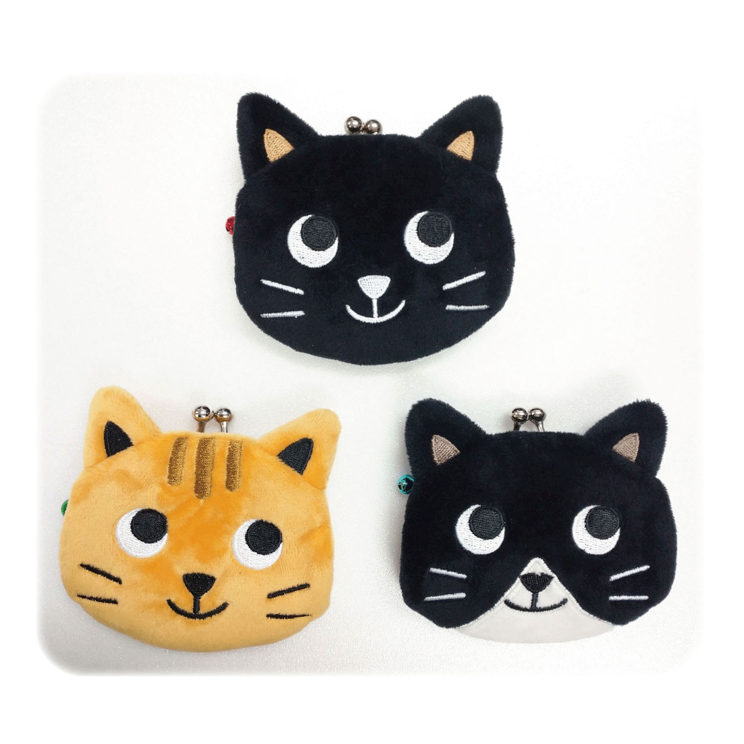 ぬいぐるみがま口 茶トラ - 画像3