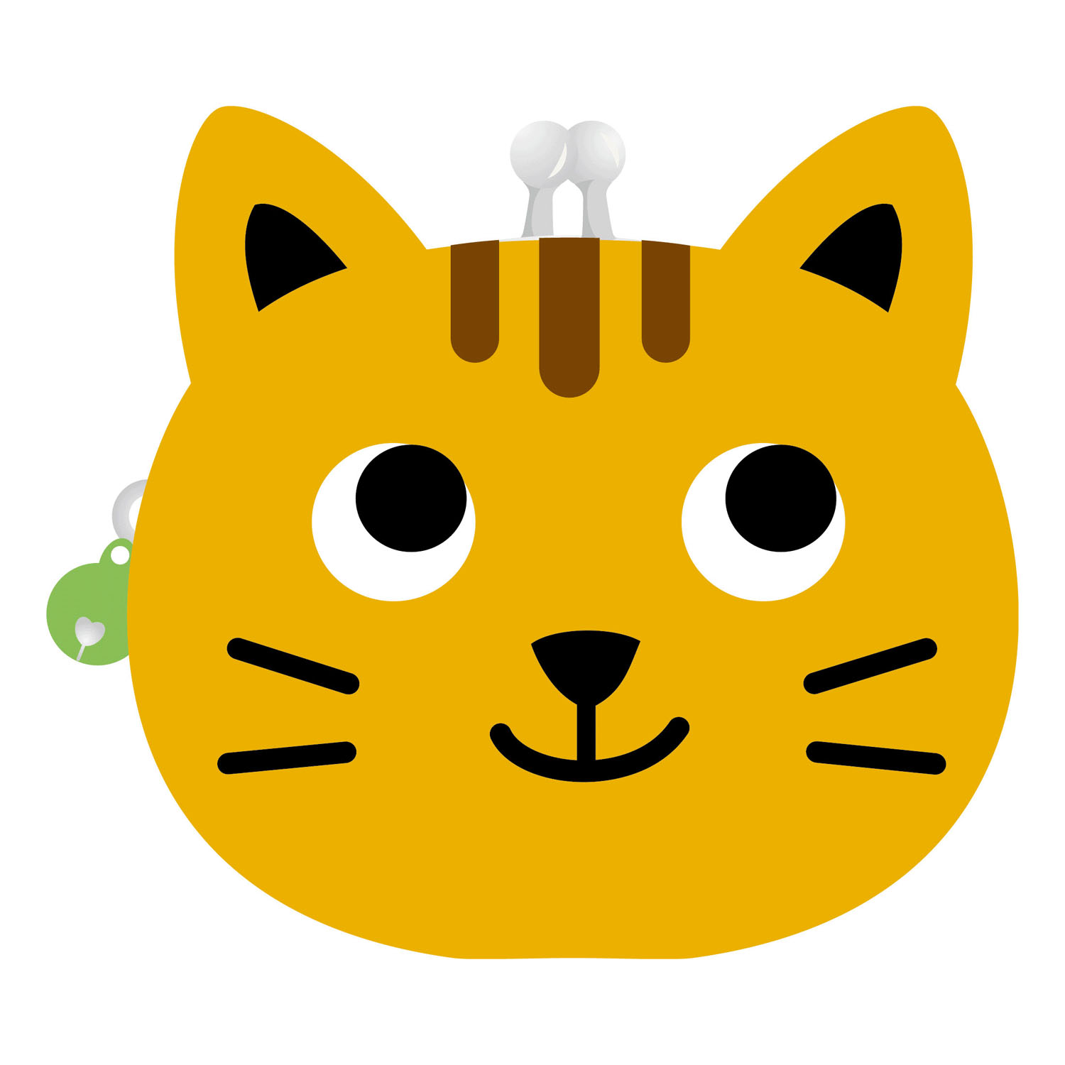 ぬいぐるみがま口 茶トラ - 画像1