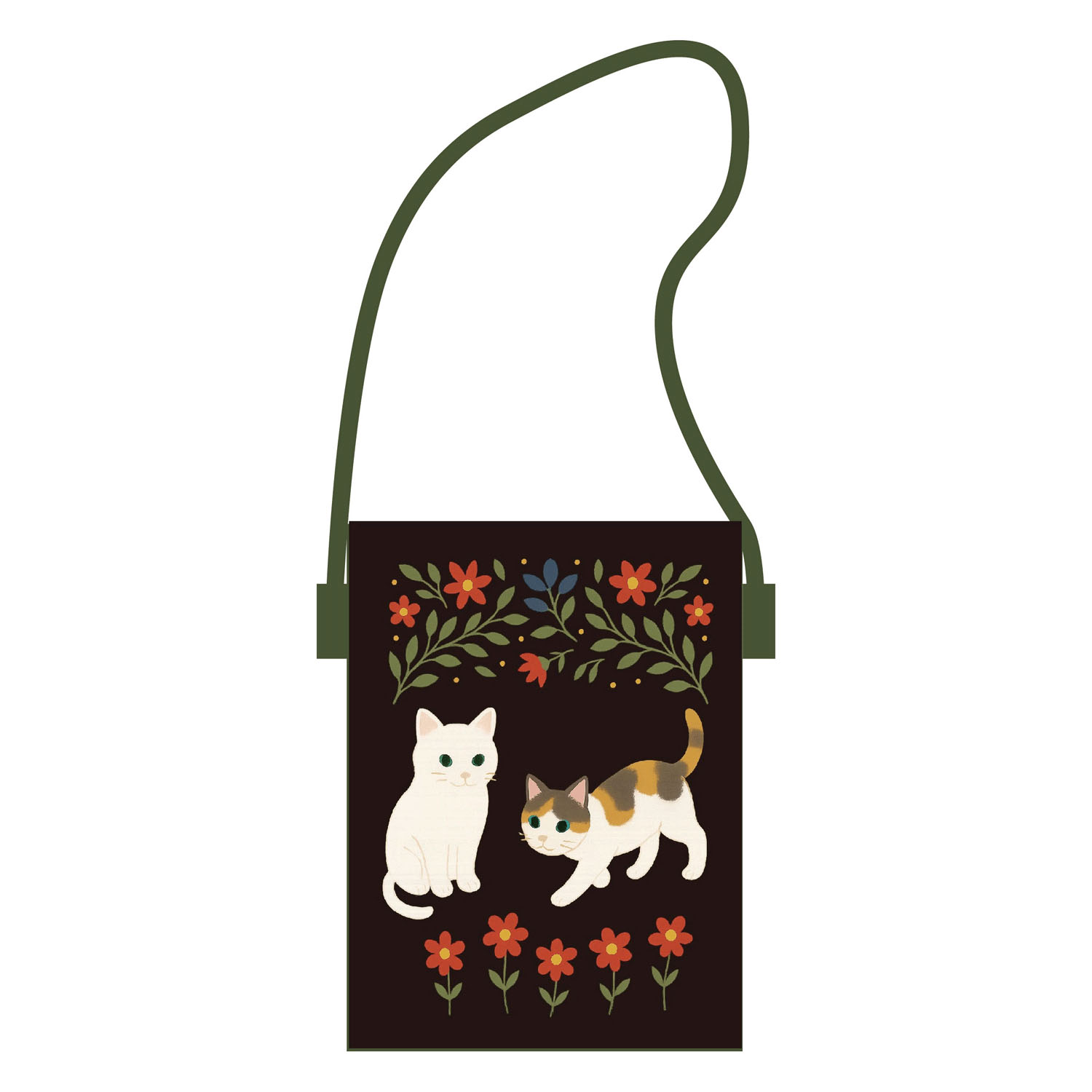 スマホポシェット フラワー - 画像1