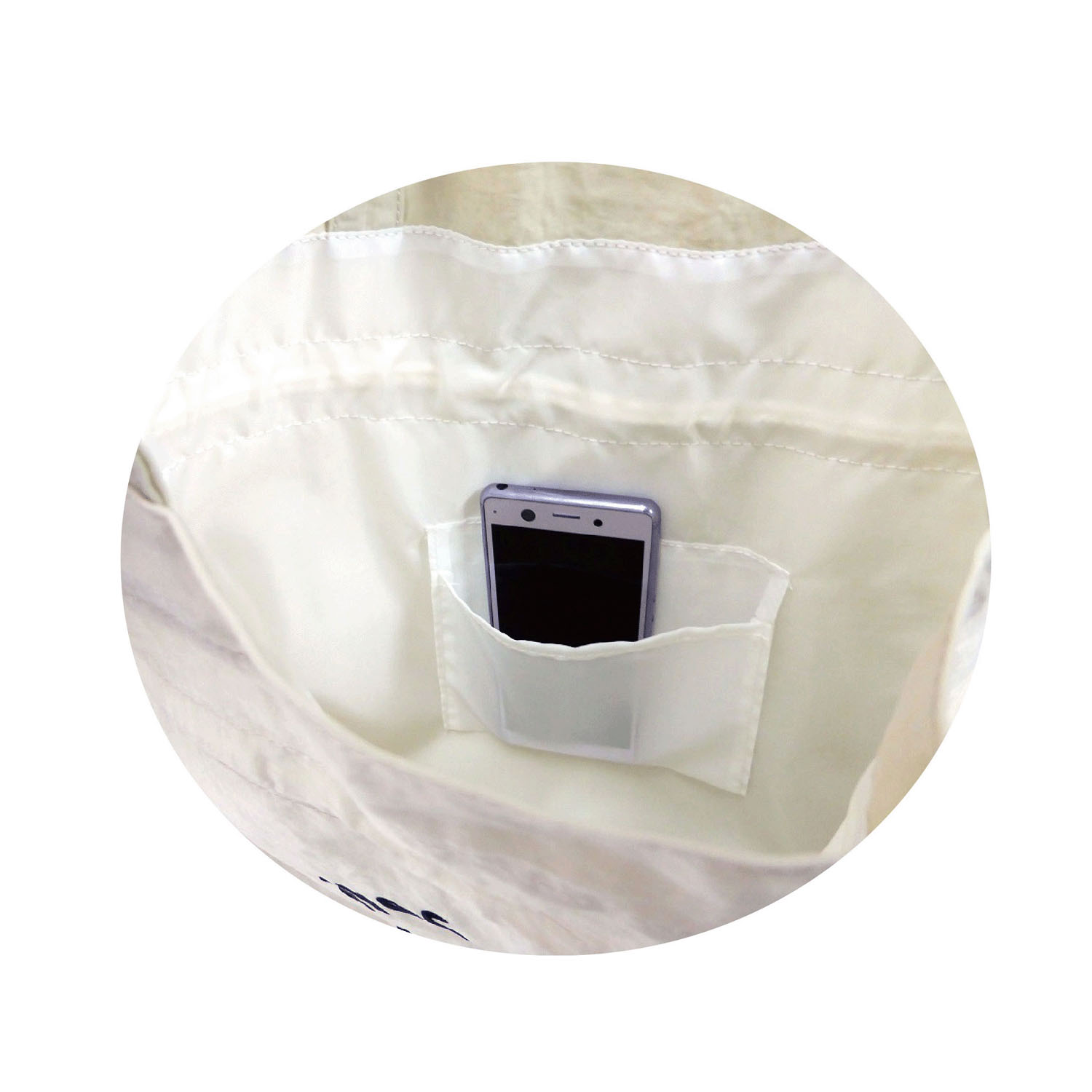 巾着トートミニ フラワー - 画像3