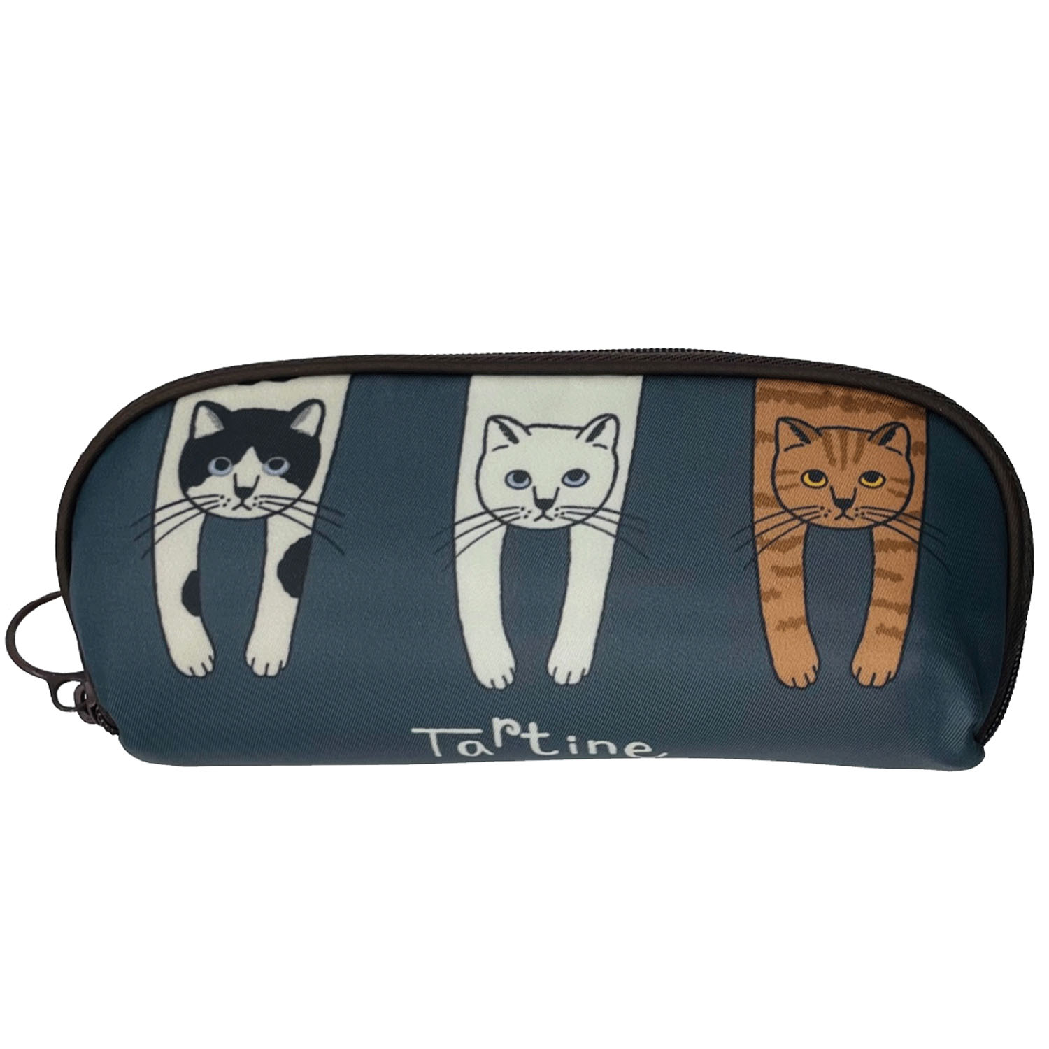 タルティーヌ メガネケース／ぶら下がり ネイビー - 画像1
