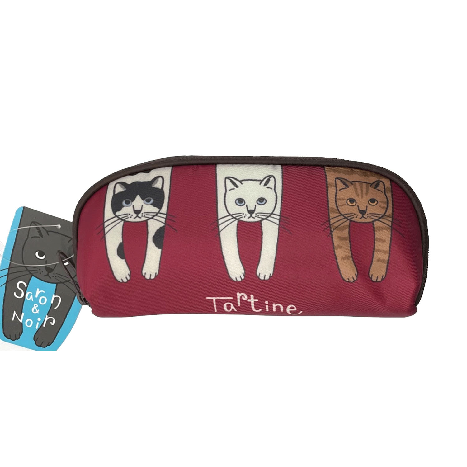 タルティーヌ メガネケース／ぶら下がり ワイン - 画像1