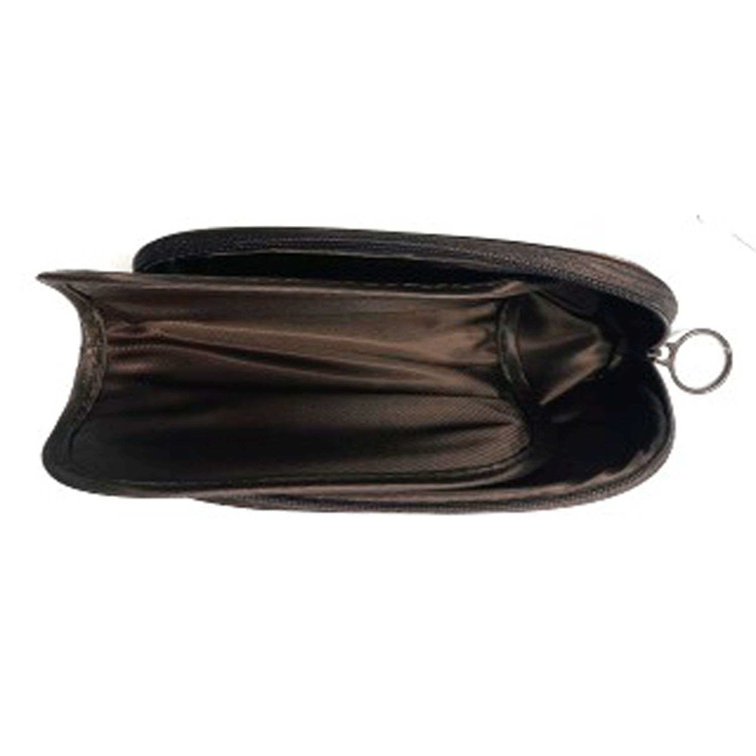 タルティーヌ眼鏡ケース ぶら下がり猫 ダークオリーブ - 画像3