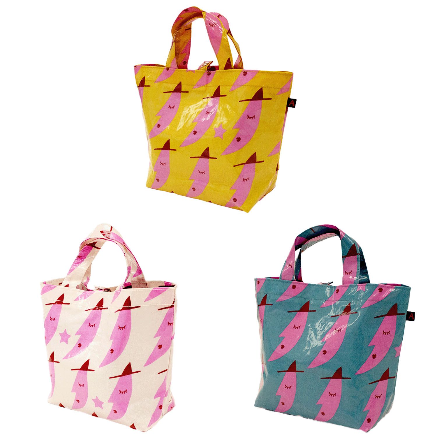 マタノアツコ ミニバッグ ピンクの三日月 - 画像1