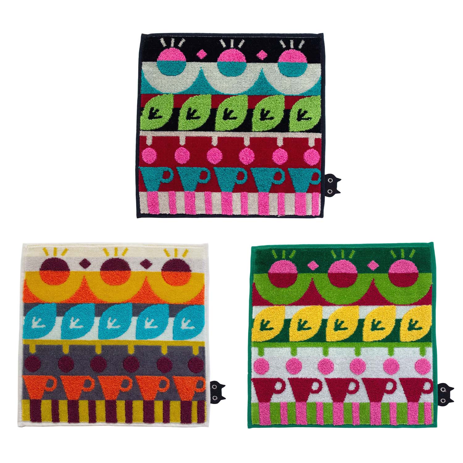 マタノアツコ タオルハンカチ 乾杯！ - 画像1