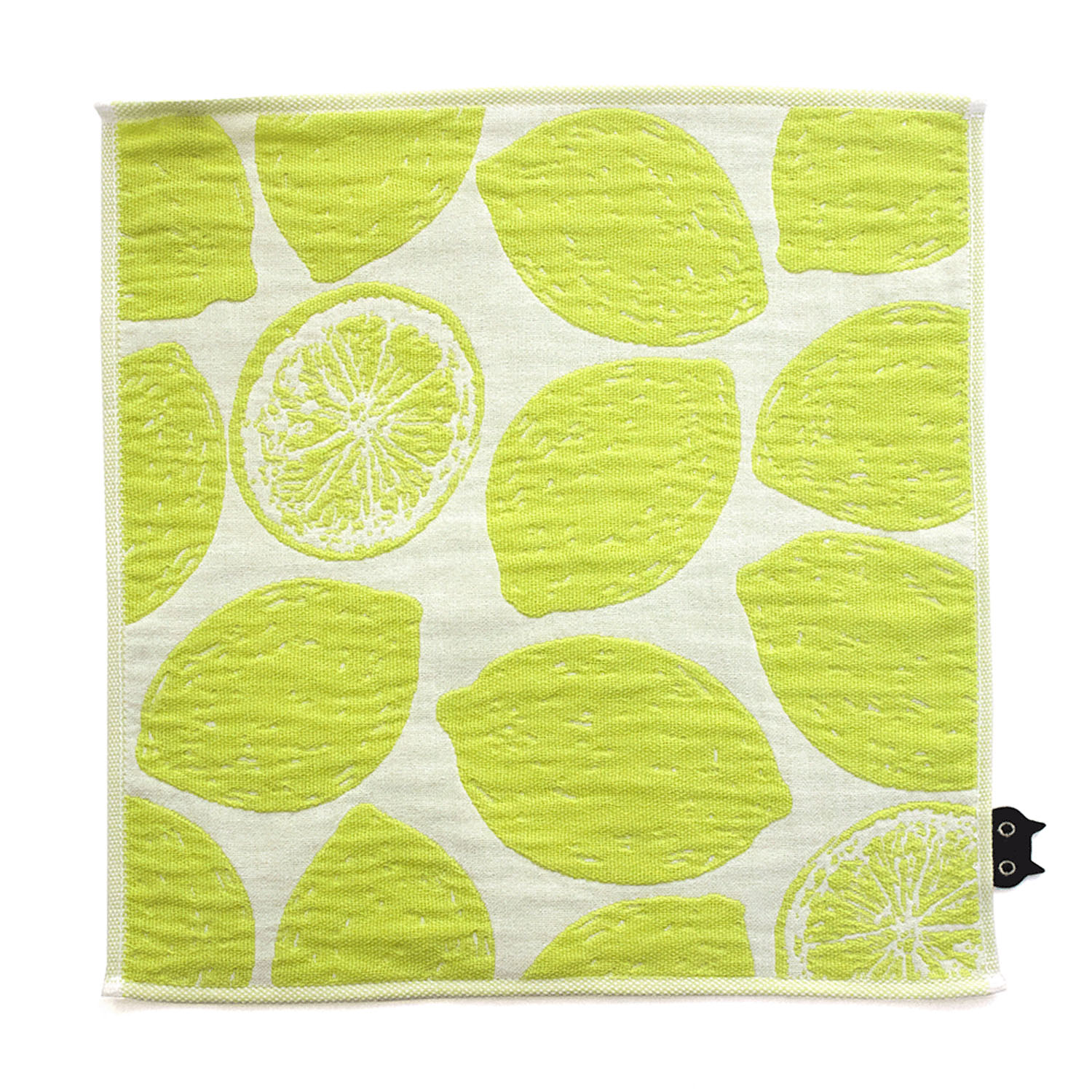 三重ガーゼハンカチ レモン - 画像4