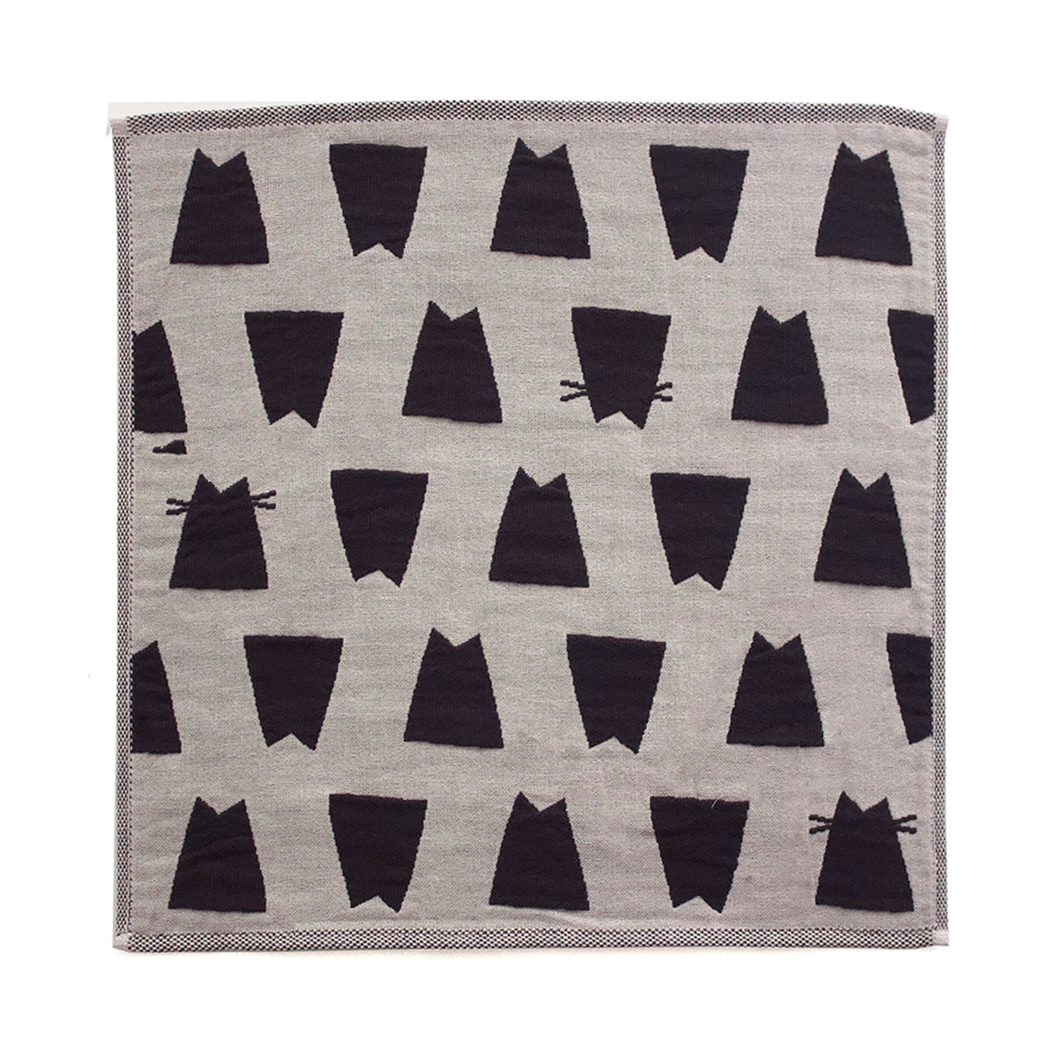 三重ガーゼハンカチ よく見ると猫 - 画像4