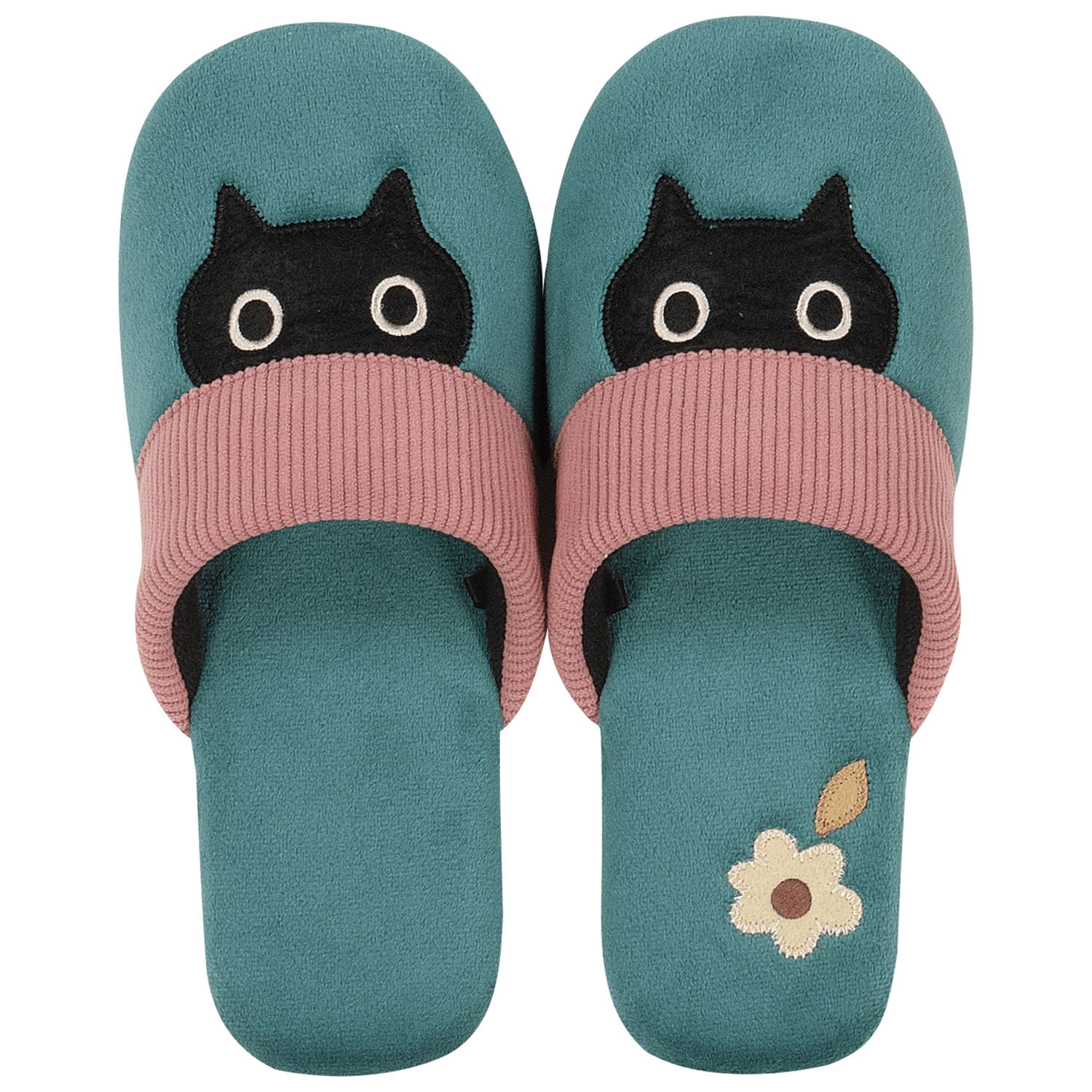 マタノアツコ スリッパM メメ グリーン - 画像1