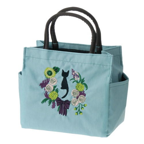 ATSUKO MATANO 刺繍マチ付トートバッグ バースデーリース - 画像1